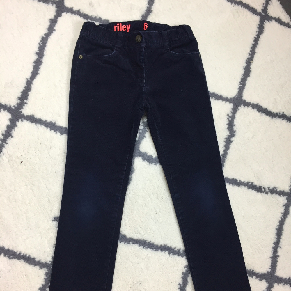 Crew cuts girls Riley Corduroy pants 6